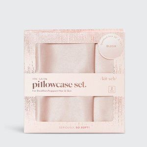 NIB - Kitsch Silk Pillowcase Set